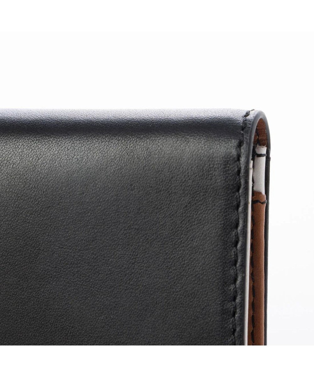 UNBILLION perche 牛革カラーコンビカードケース 