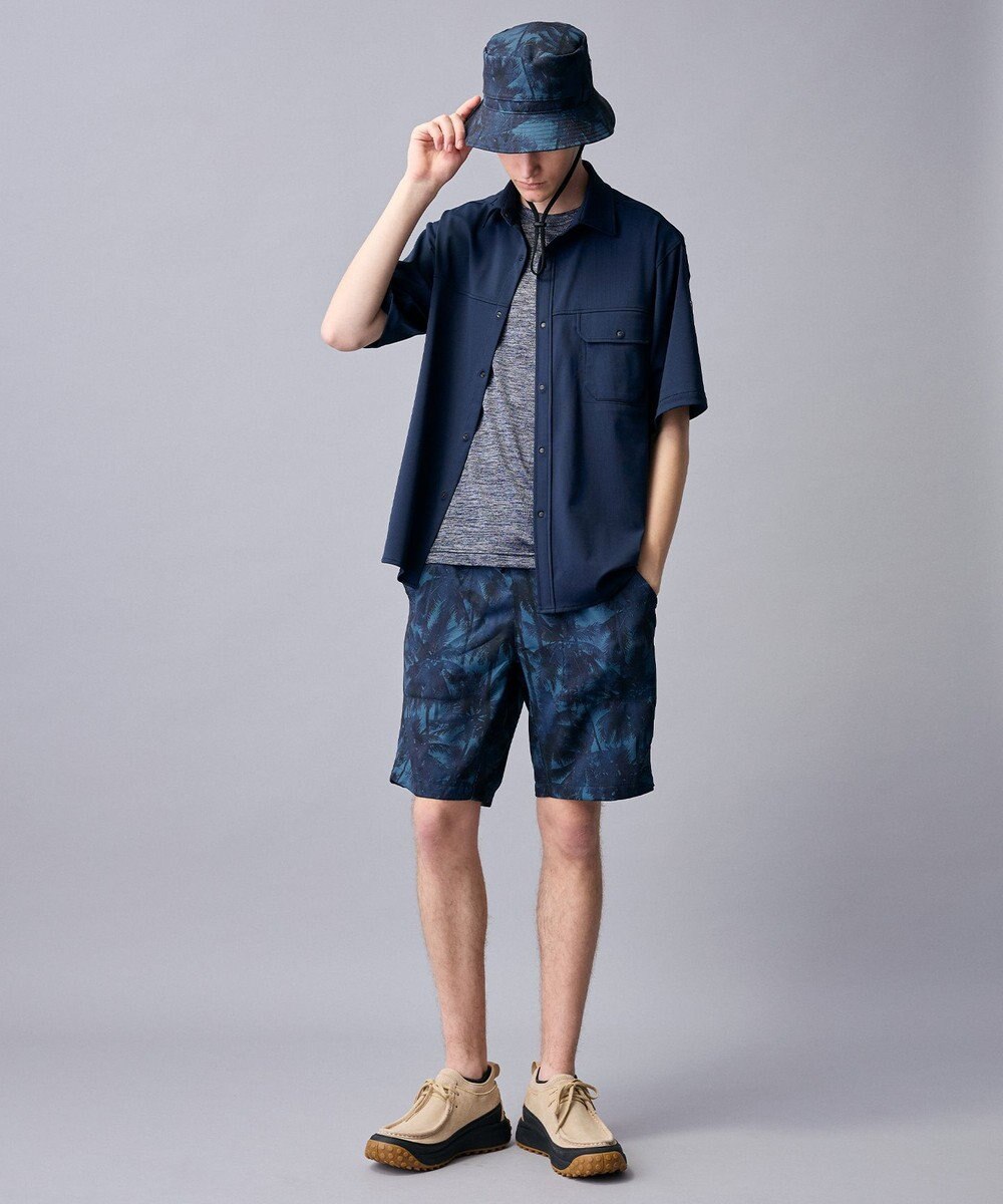 JOSEPH ABBOUD MOUNTAIN 【パッカブル・速乾・ストレッチ】ライトスラブボタニカルプリント 