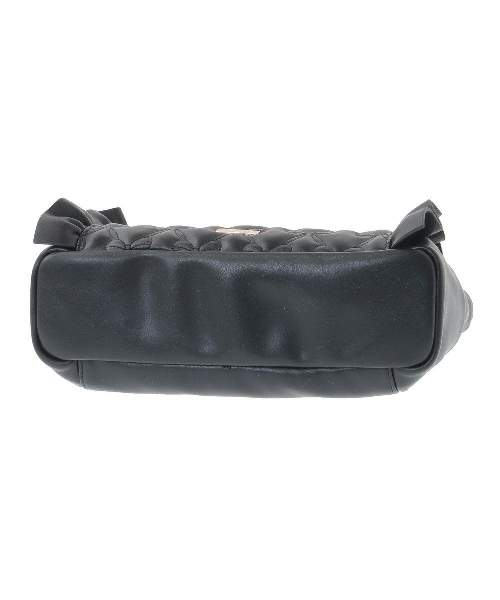 Maison de FLEUR チャーム付きリボンキルティング2Wayトート 