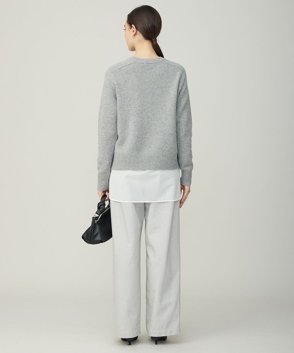 ICB 【先行予約】コットンカラーデニム カーブパンツ 