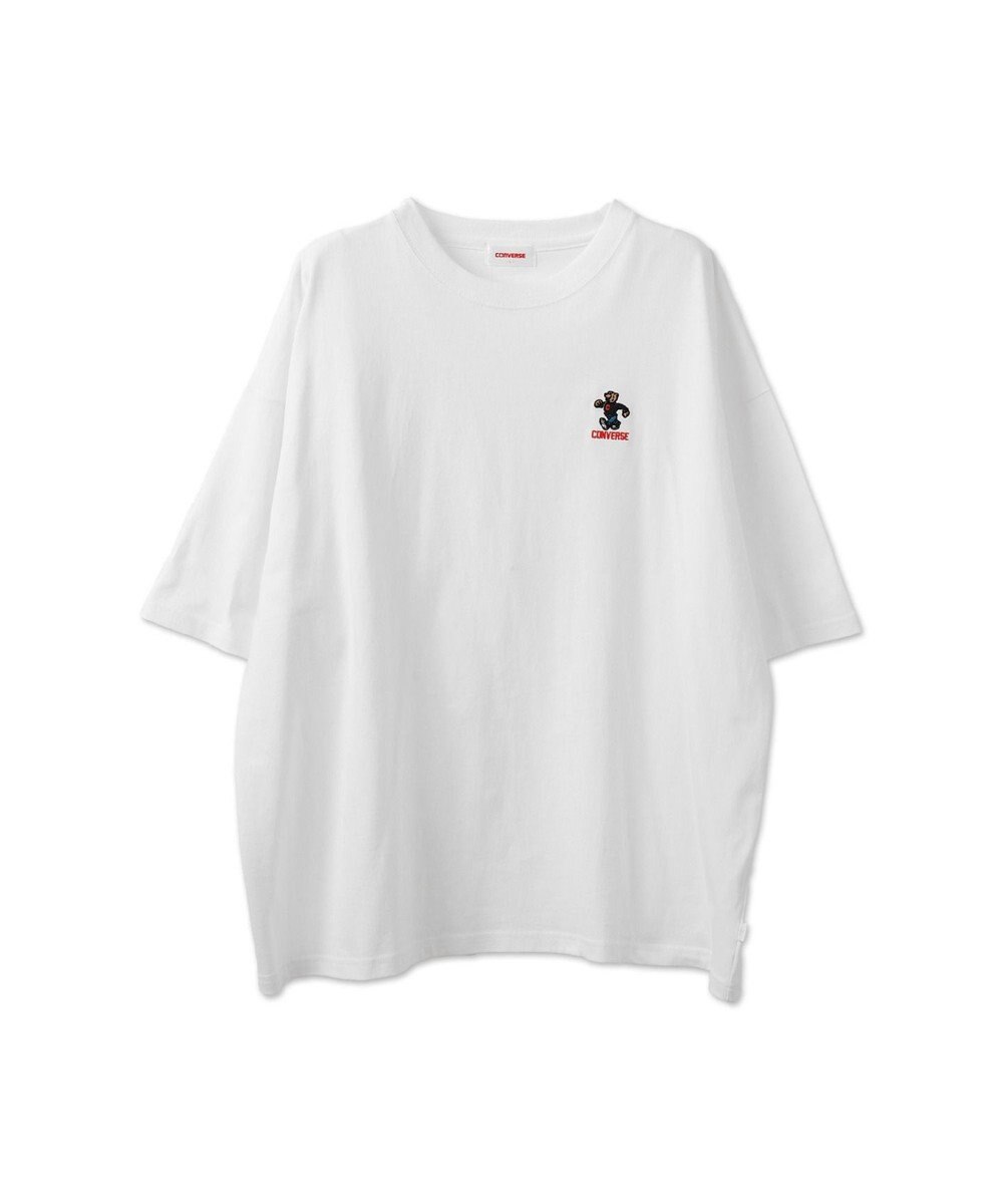 WEGO 【ユニセックス着用ITEM/綿100％/MLサイズ展開】CONVERSEワンポイントT 