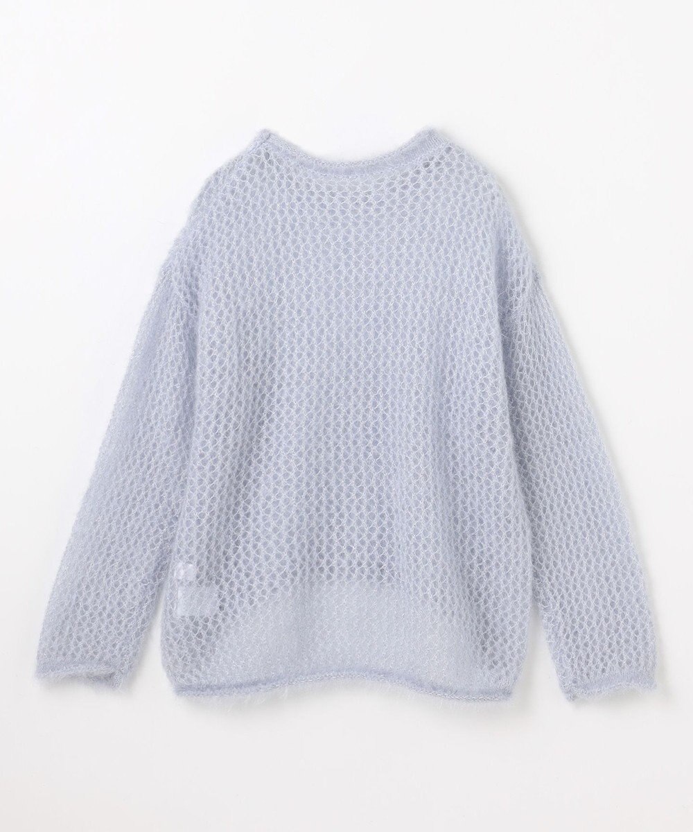 ANY レーシーネットニット 