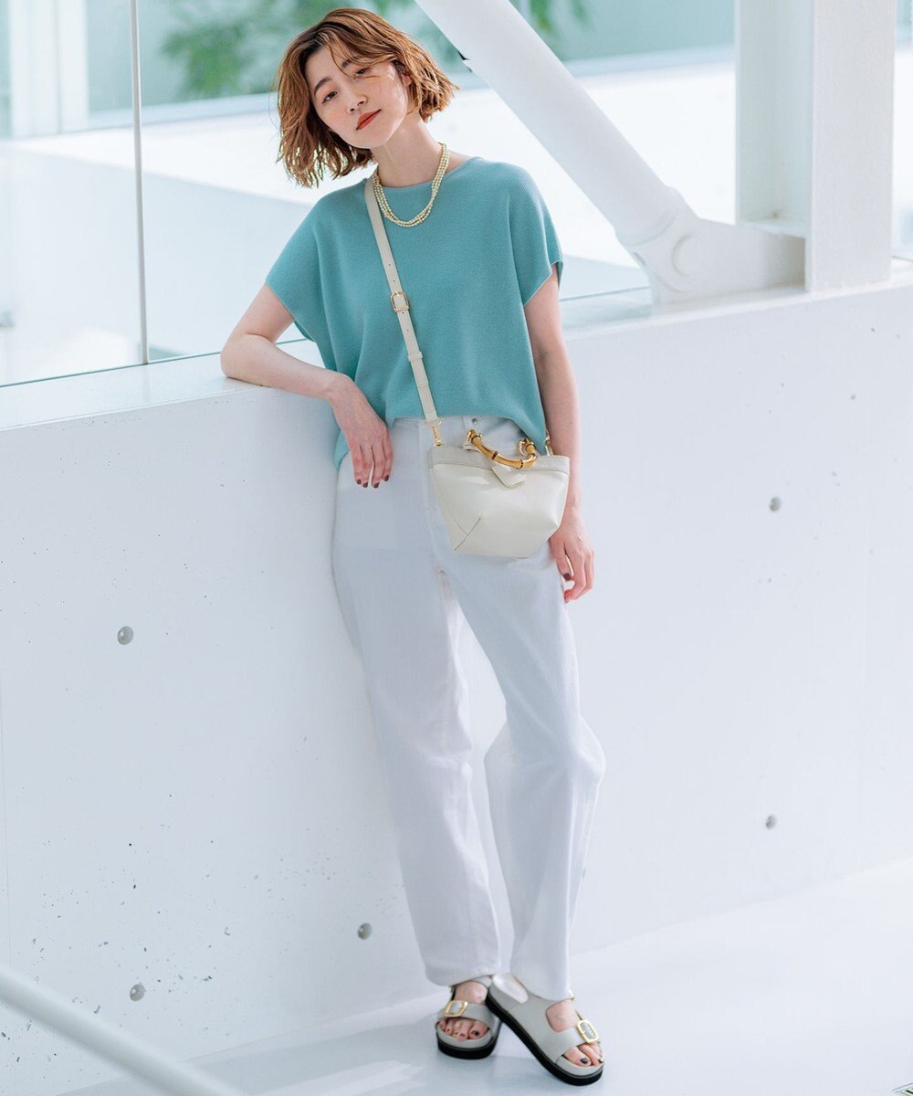 23区 バンブーハンドル ミニ ショルダーバッグ 