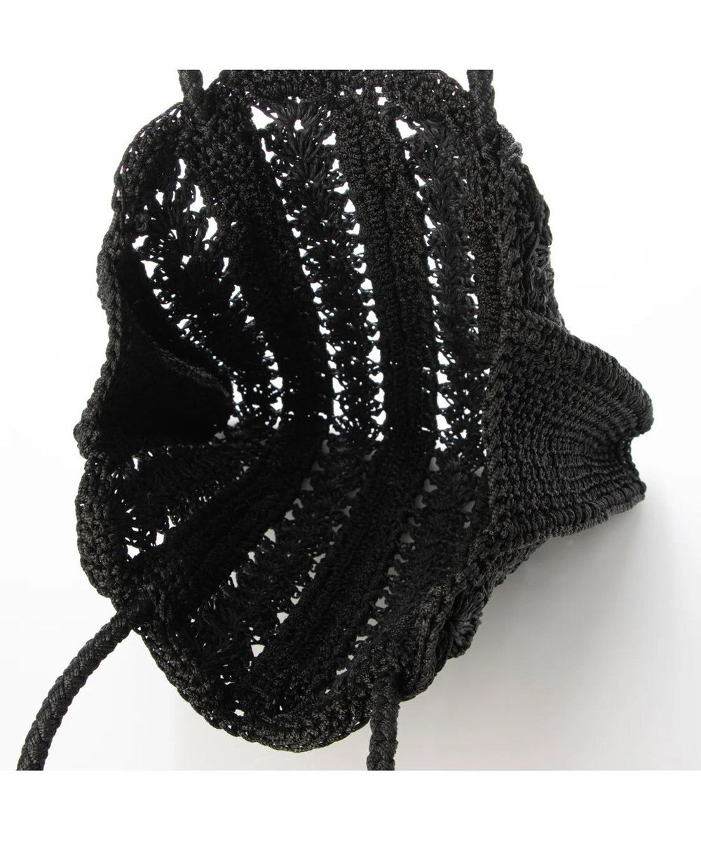 UNBILLION cachecache 切り替え松葉編みトートバッグ 