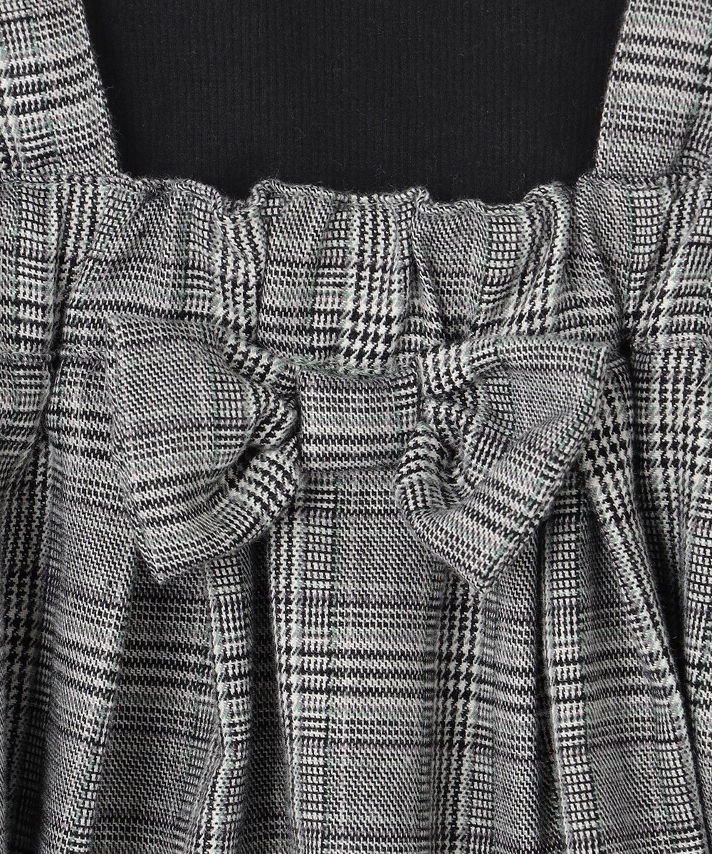 ANY KIDS ドッキングチェックワンピース 