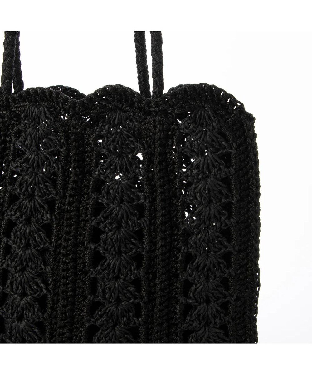 UNBILLION cachecache 切り替え松葉編みトートバッグ 