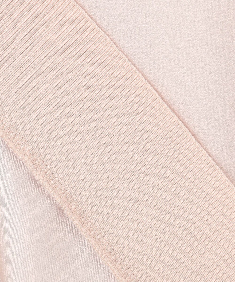 ICB 【新色追加・洗える】 FluidBackSatin Tブラウス 