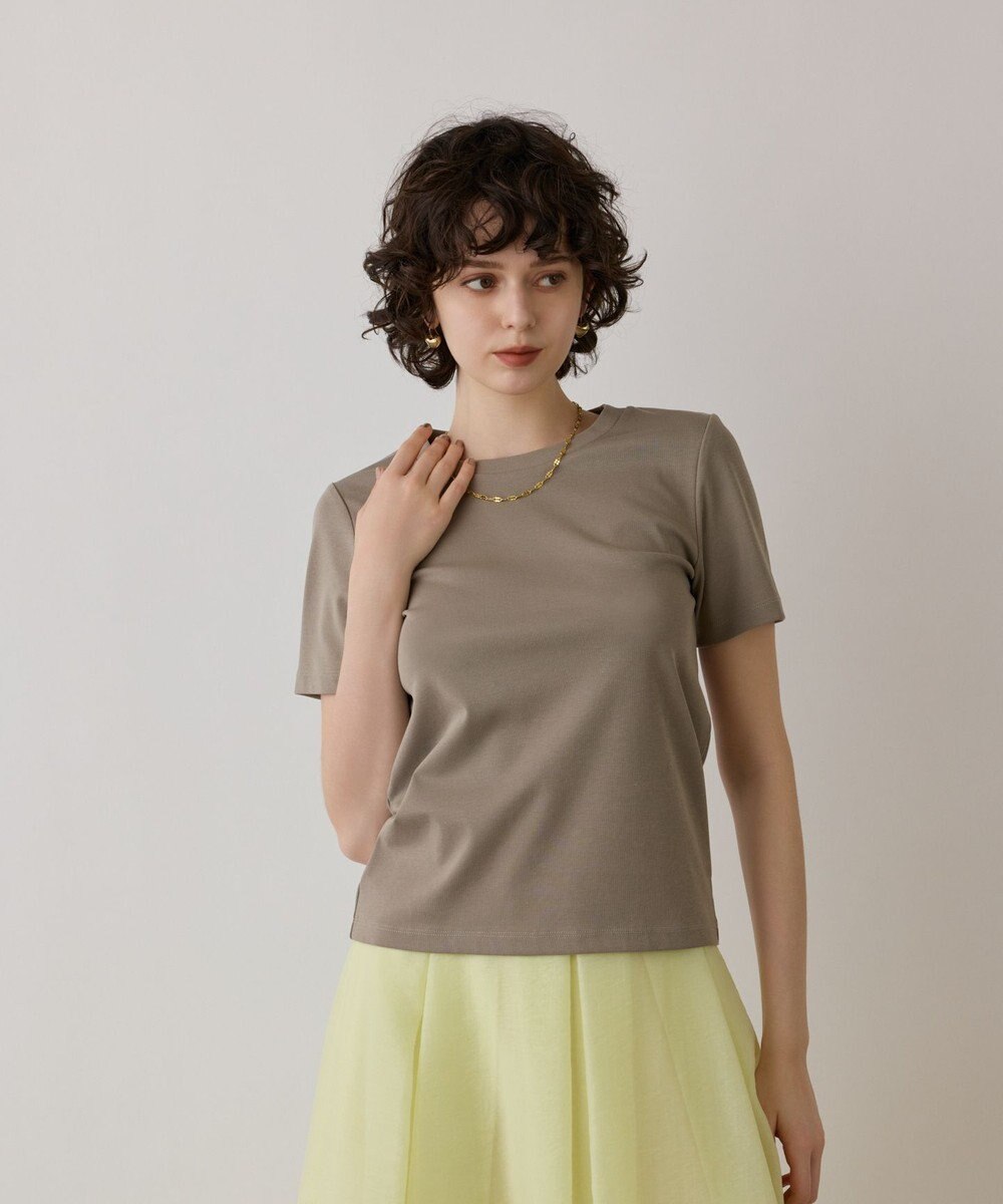 GRACE CONTINENTAL コンパクト天竺トップ 