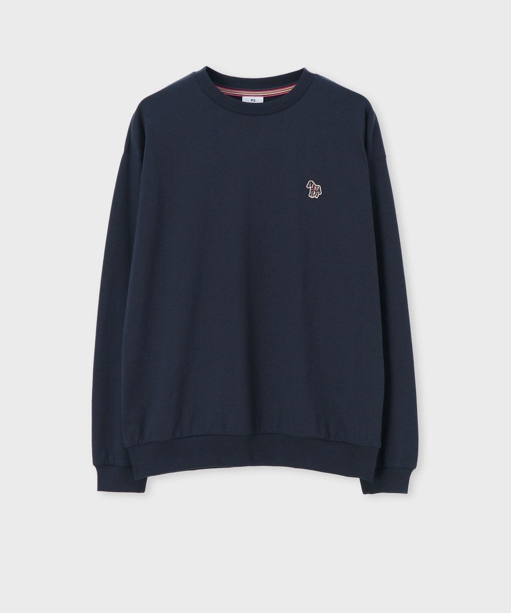 Paul Smith ゼブラワッペン 長袖Tシャツ ネイビー