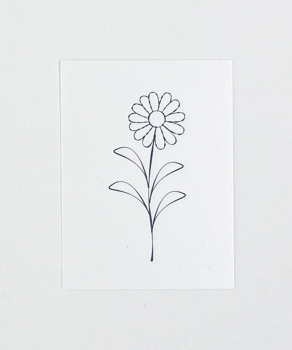 WEGO シンプルモチーフタトゥーシールA 