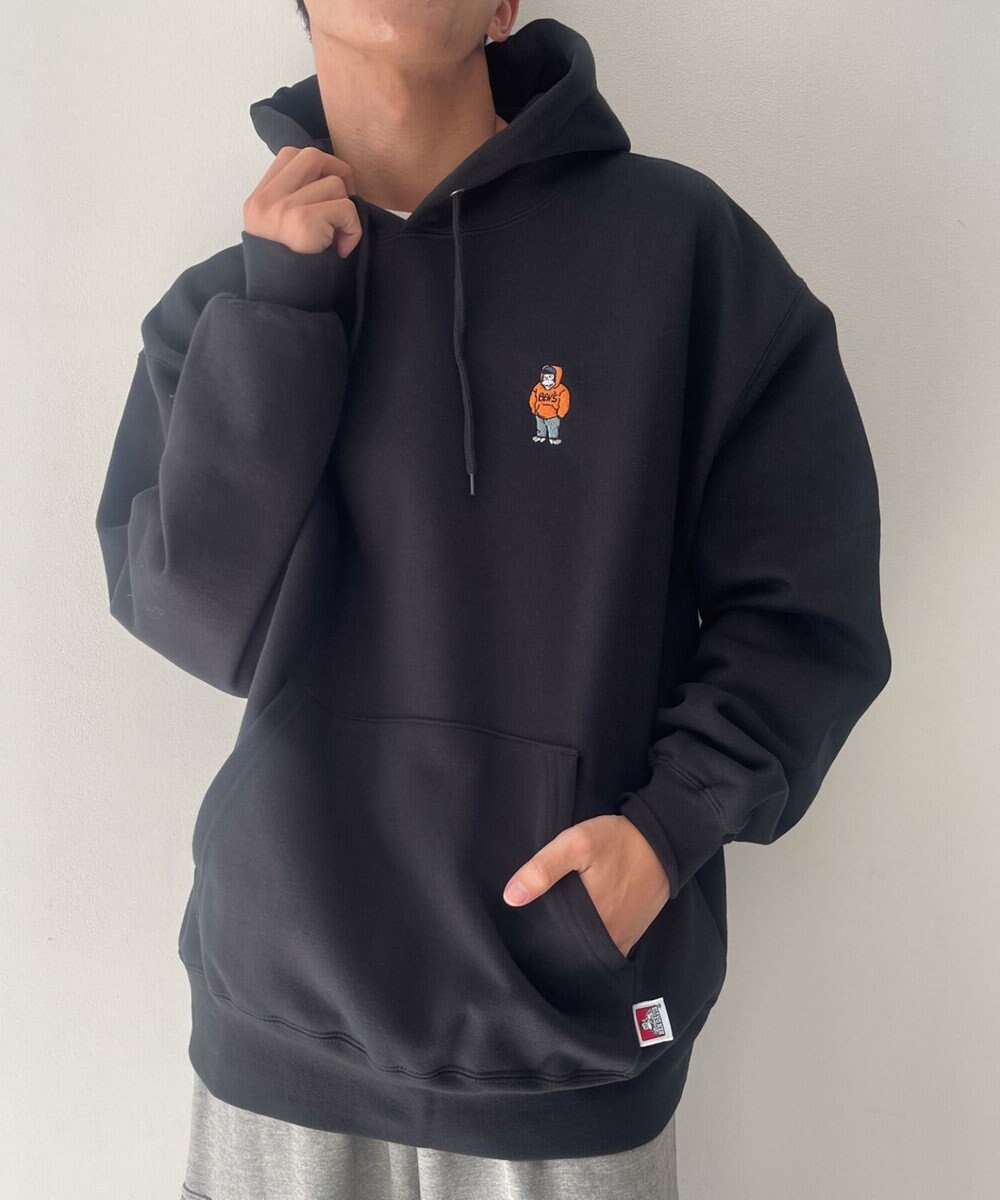 WEGO BENDAVISブリッジグラフィックプルパーカー 