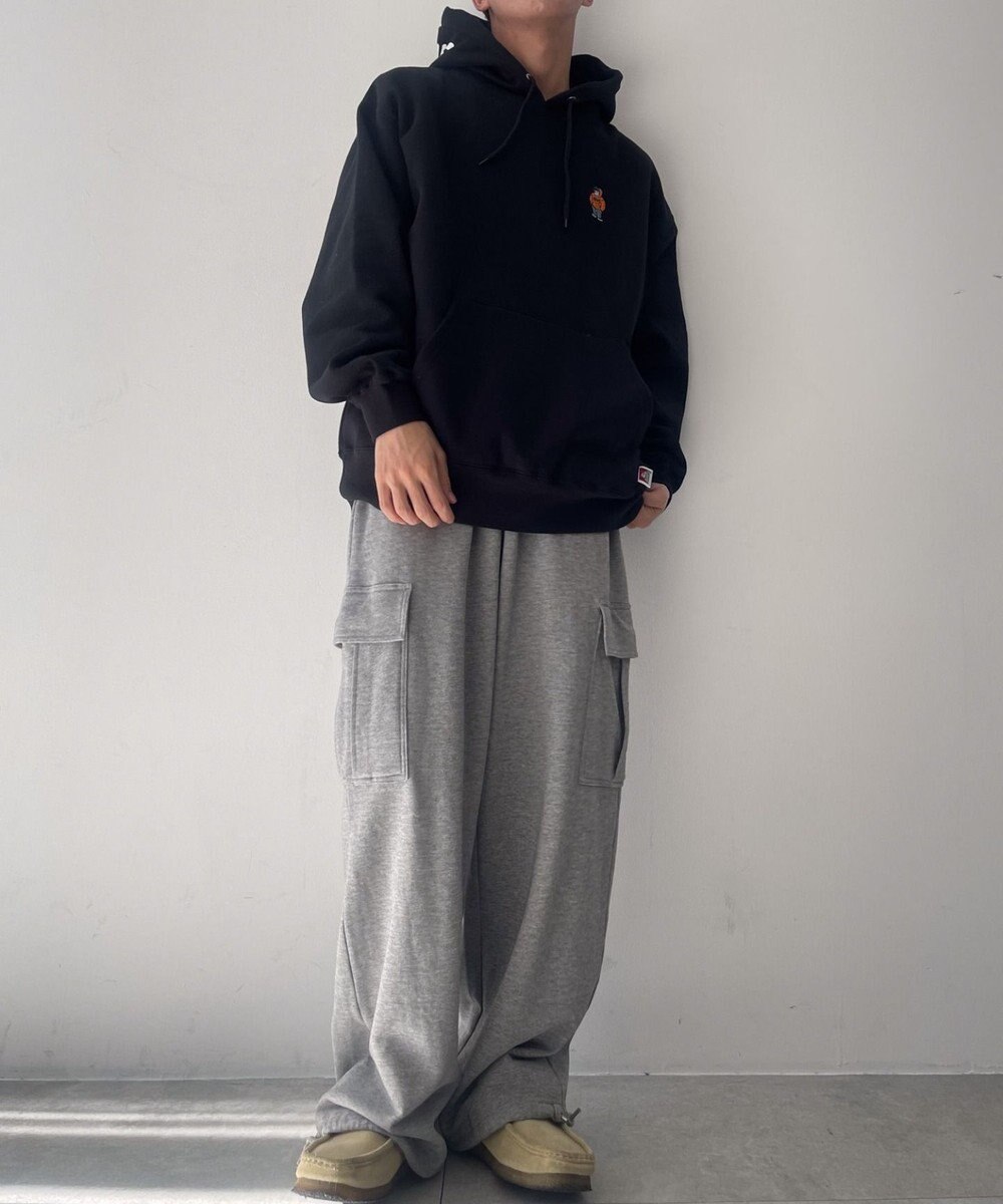 WEGO BENDAVISブリッジグラフィックプルパーカー 