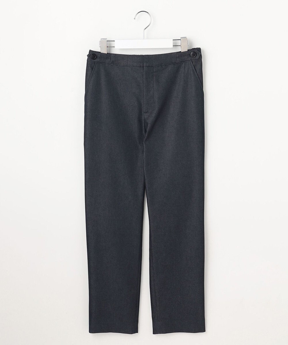 J.PRESS LADIES L 【WEB限定カラーあり】TCシャンブレーサテンST テーパード パンツ 