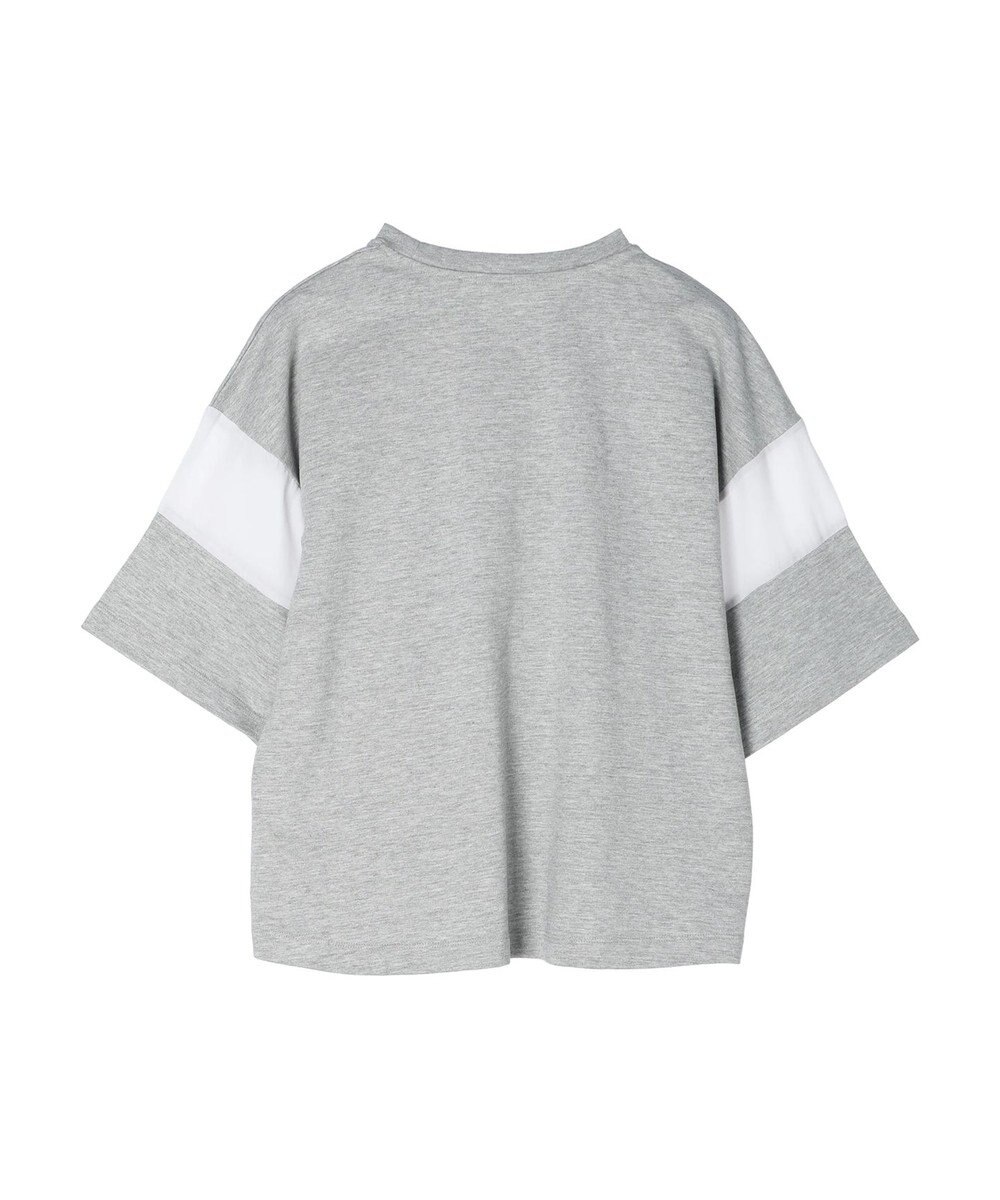 AMERICAN HOLIC 異素材ラインカットプルオーバー2 