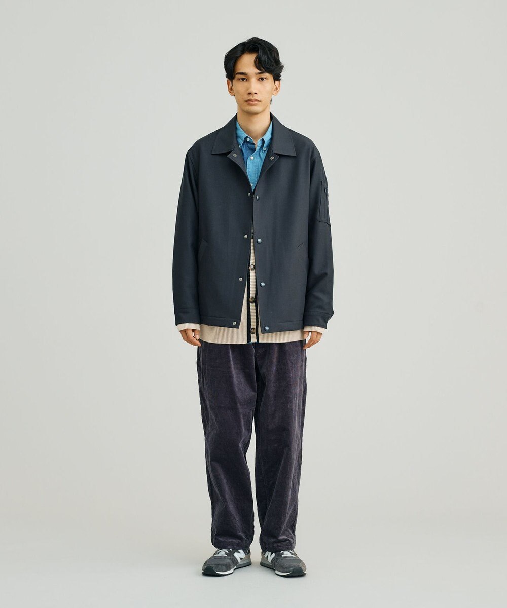 J.PRESS YORK STREET 【UNISEX】ウールライク MA-1コーチジャケット 