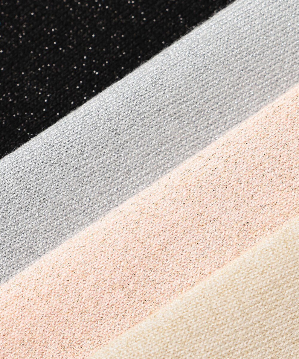 23区 S 【APPLAUDIR】コンパクト ドルマンスリーブ ラメカーディガン 