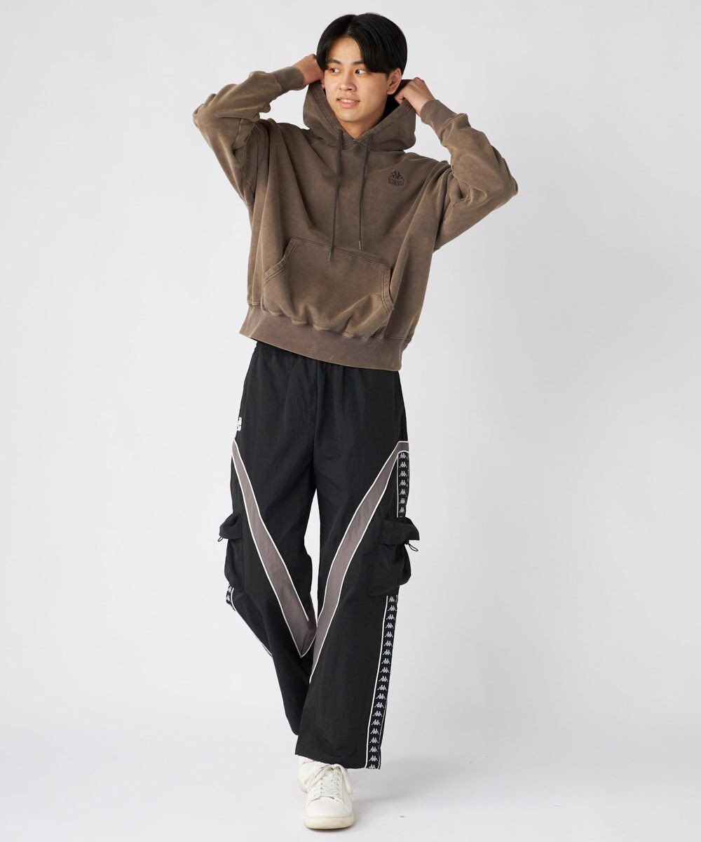 OP／FILA 【Kappa】オーバーサイズ ヘビーウェイトプルパーカー 