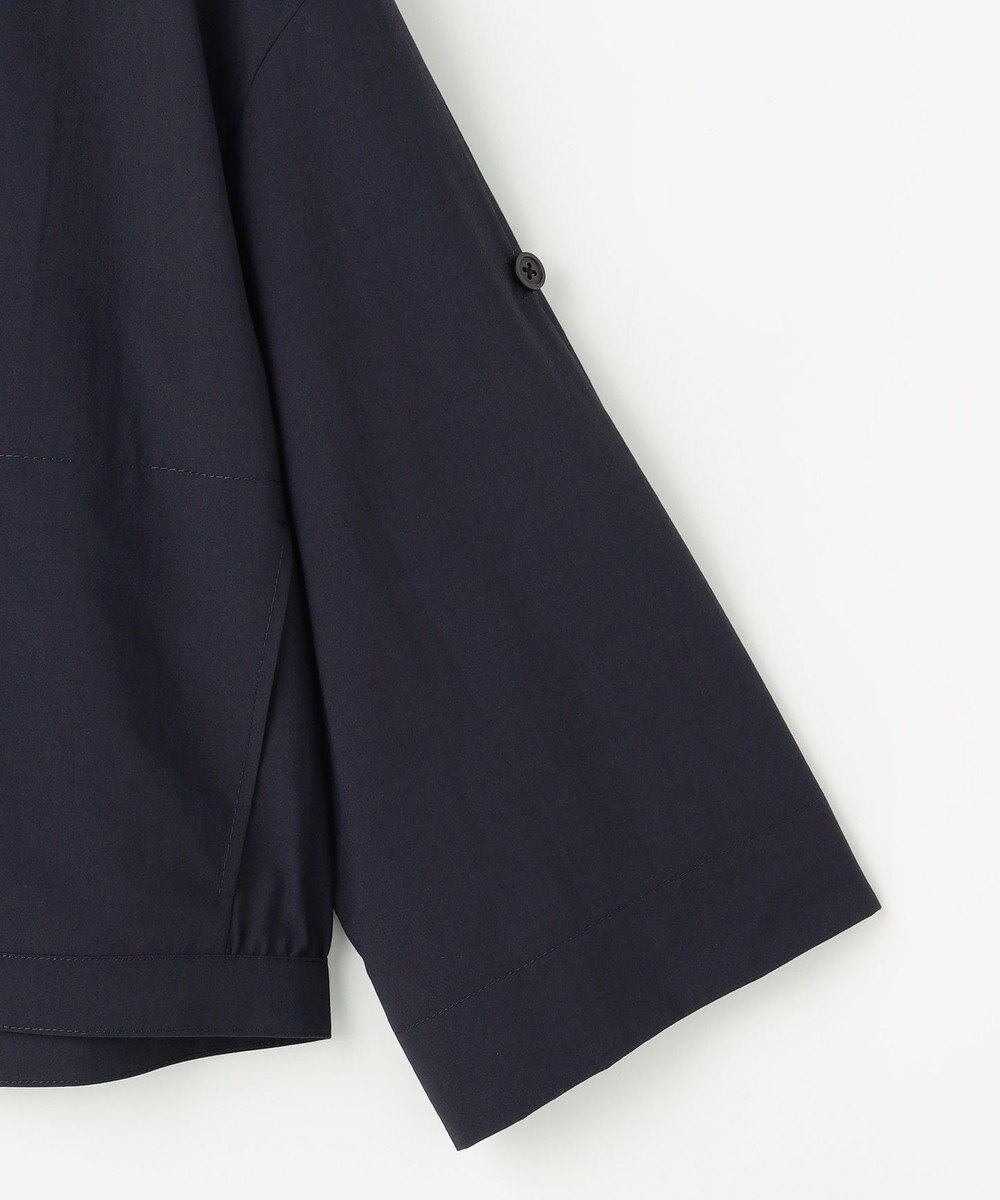 自由区 ファンクショナルブロード ノーカラーブルゾン 