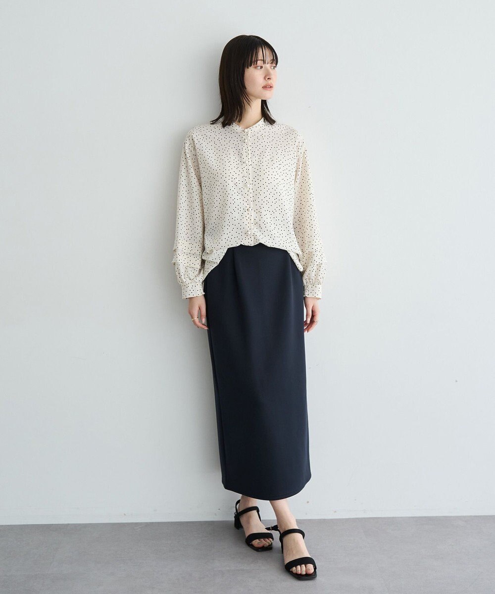 YECCA VECCA ダンボールニットナロースカート 