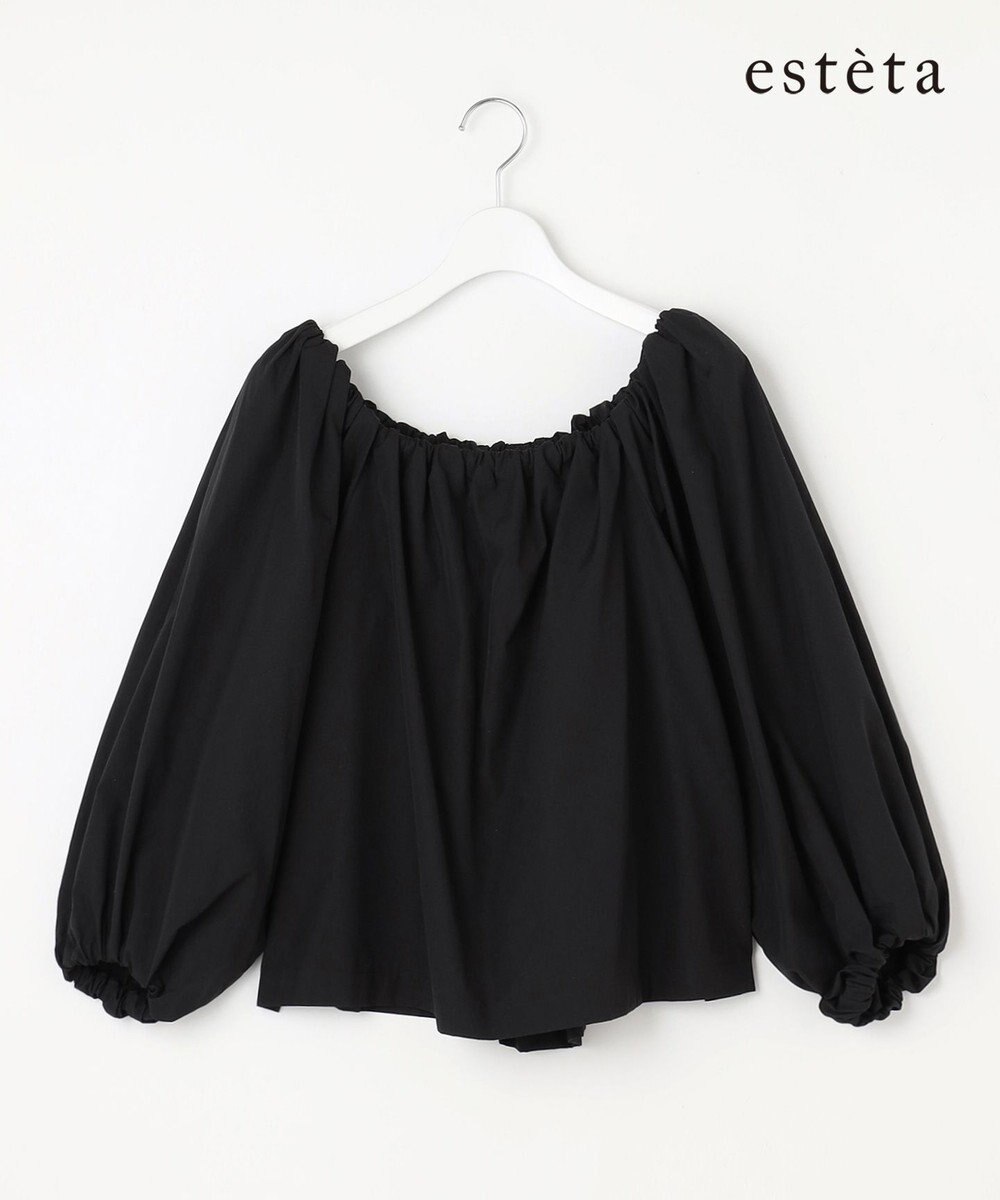 23区 【エステータ】THOMAS MASON ボリュームスリーブブラウス 