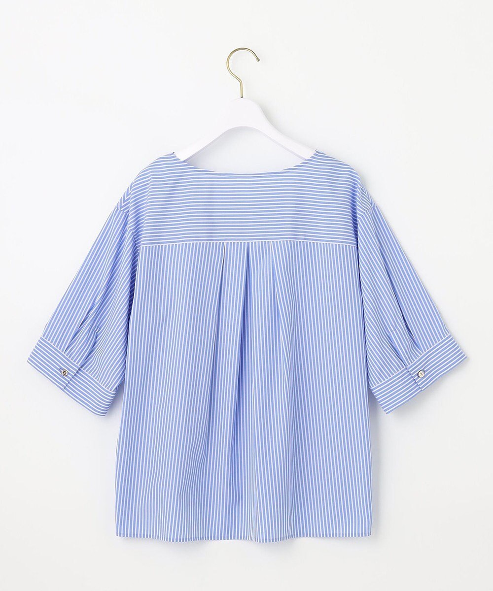 ANY SIS 【洗える】ノーカラーシャツ ブラウス 