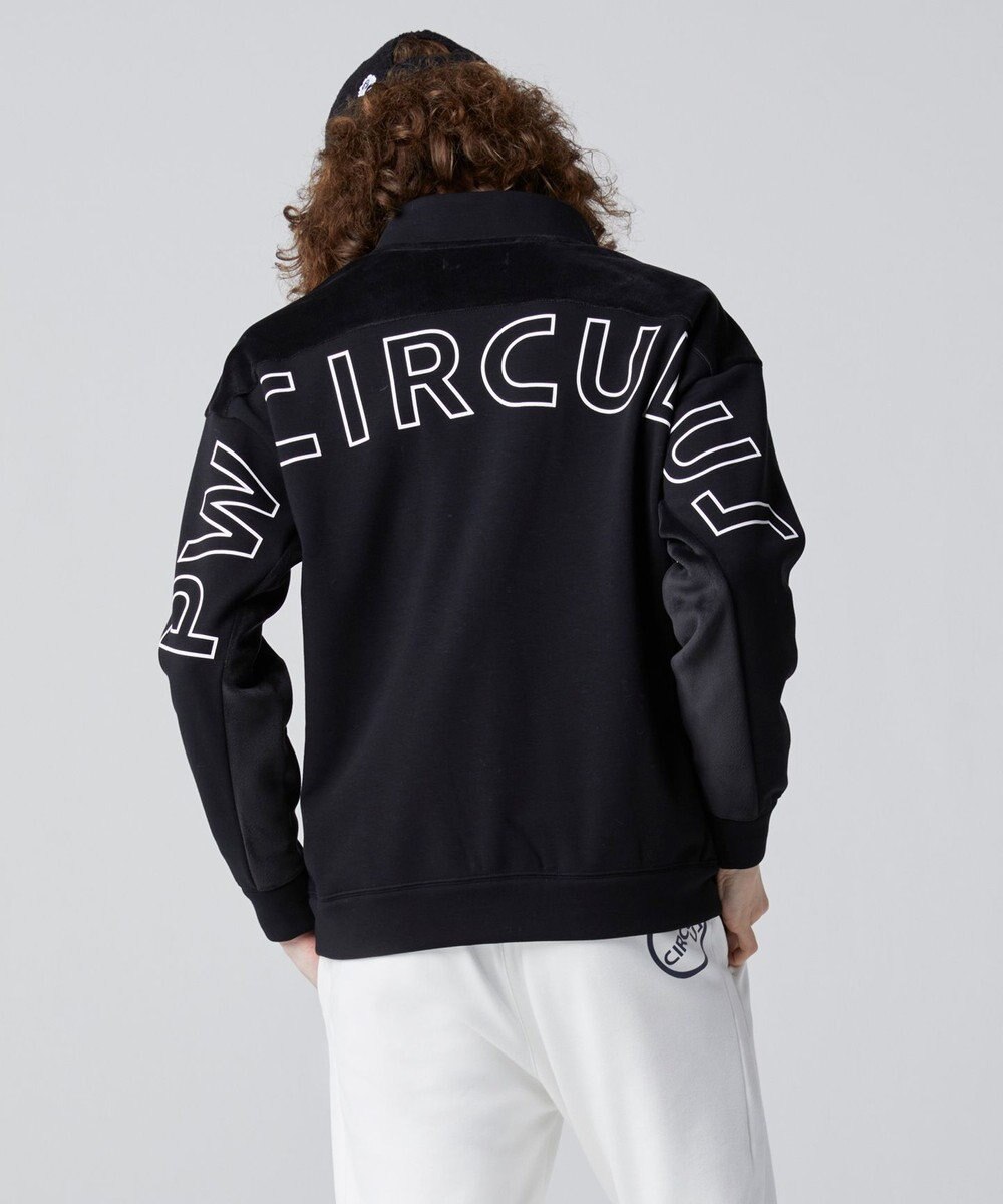 PW CIRCULUS 【MEN】ジャージー スタンド ジップアップ ブルゾン 