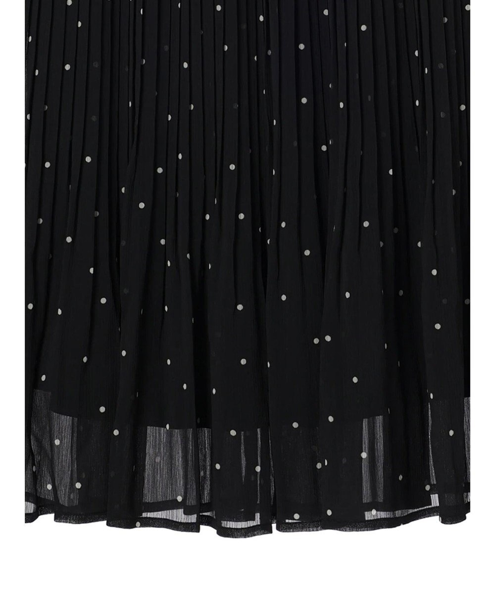 Green Parks シフォンプリーツスカート 