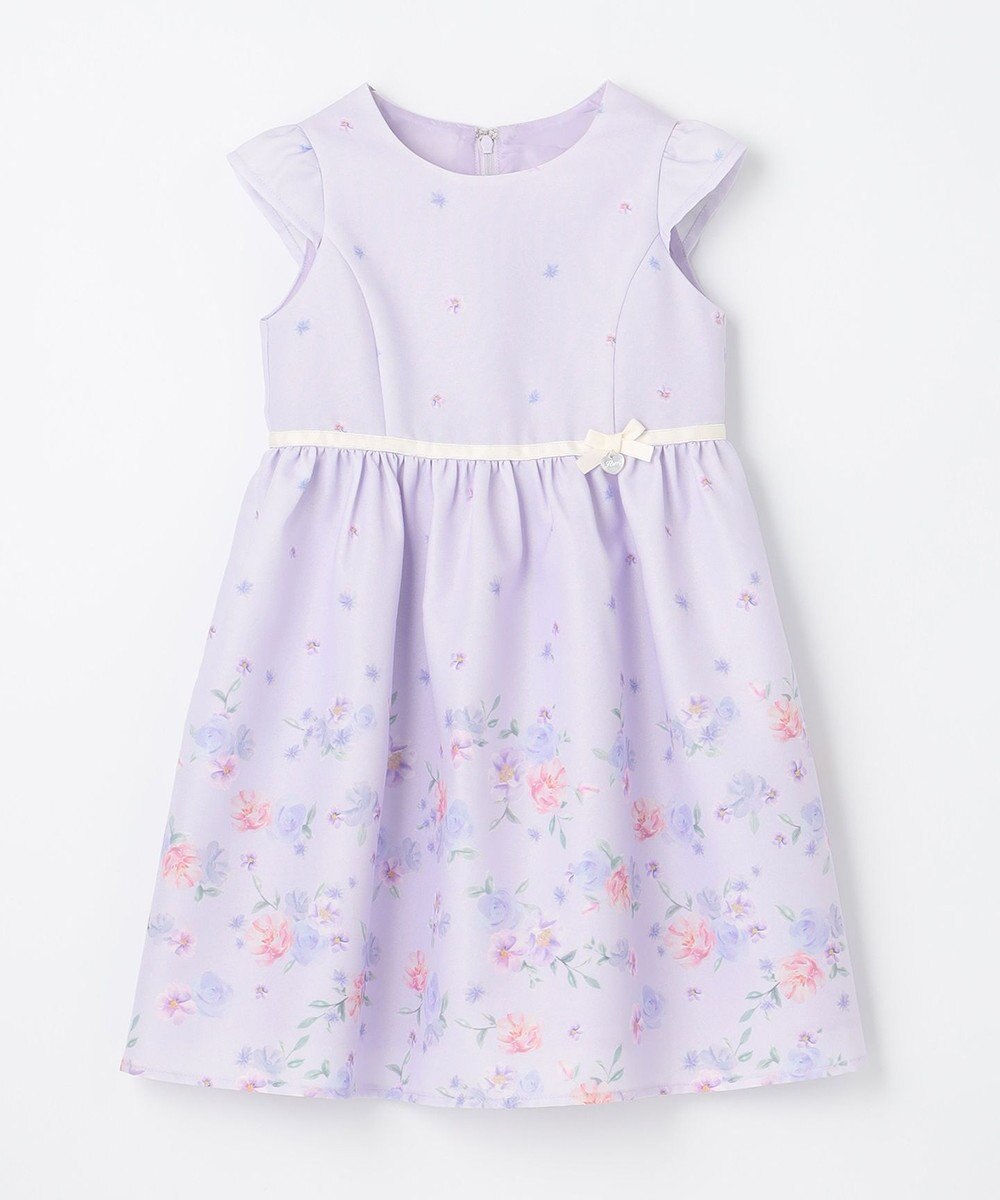 ANY KIDS フラワープリントワンピース 