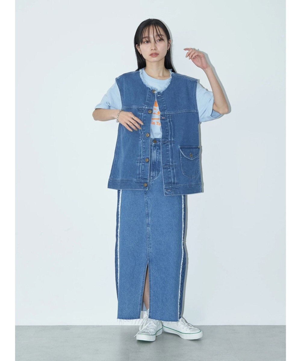 earth music&ecology Ｌｅｅ×ｅ．ｍ．ａ．ｅ　ＤＥＮＩＭ　ＶＥＳＴ 