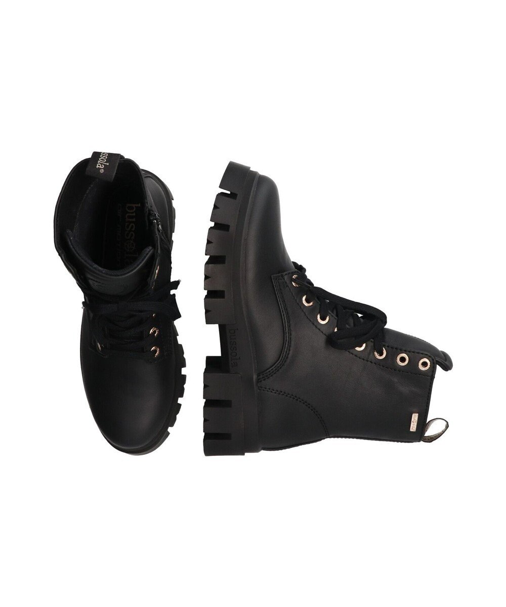 INTER-CHAUSSURES 【BUSSOLA】防水レースアップショートブーツ 