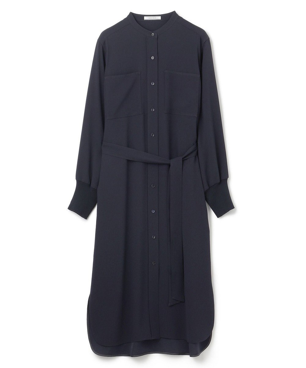 BEIGE， FLEUR / シャツドレス 