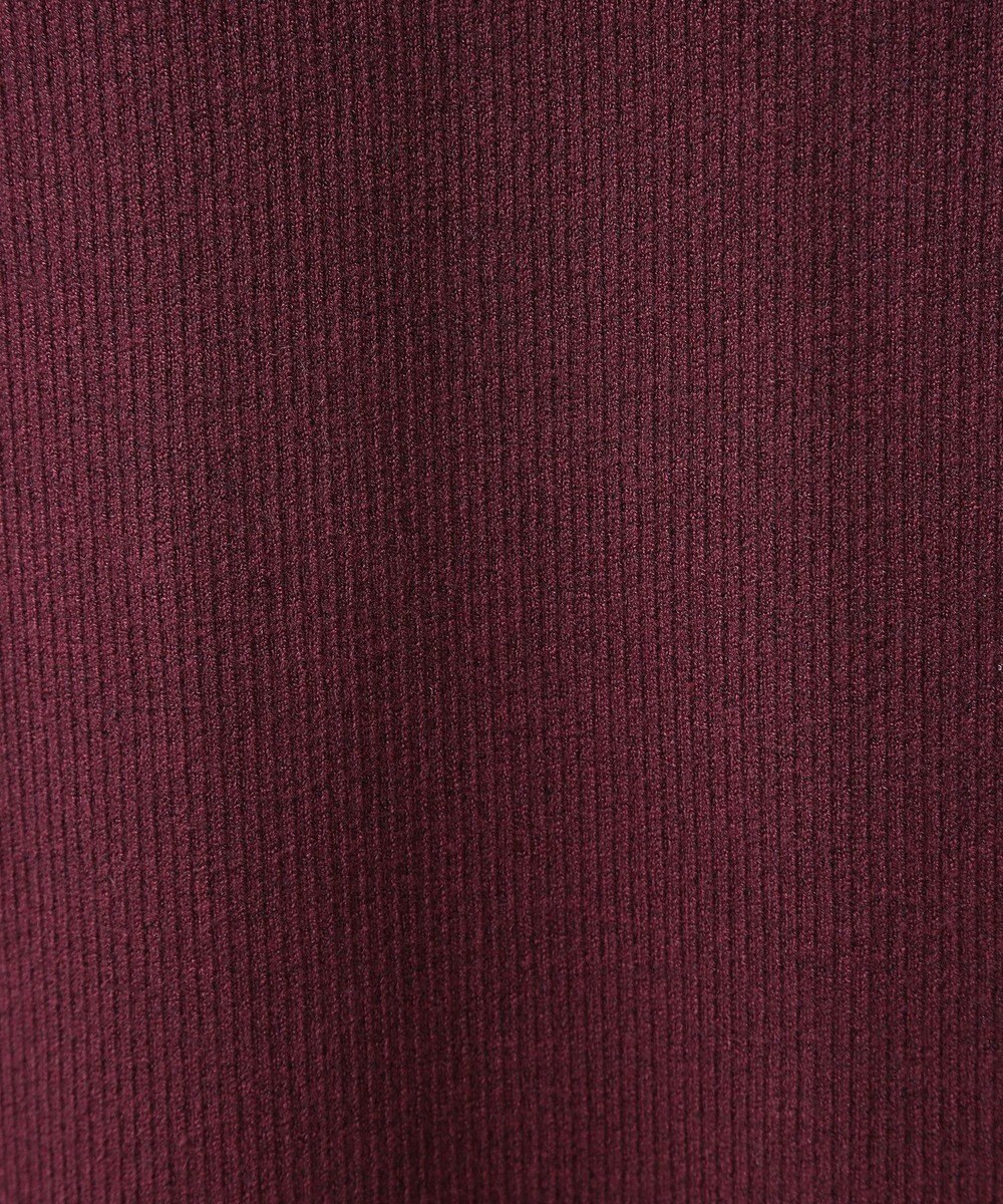 Green Parks フリルベルト付ニットワンピース 