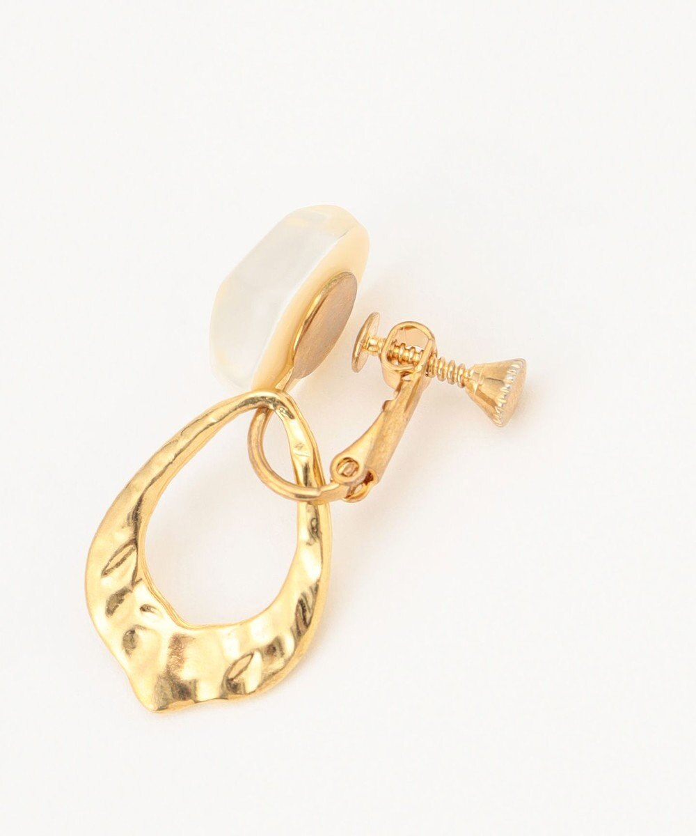 ANY SIS 【2WAY】ストーン イヤリング 