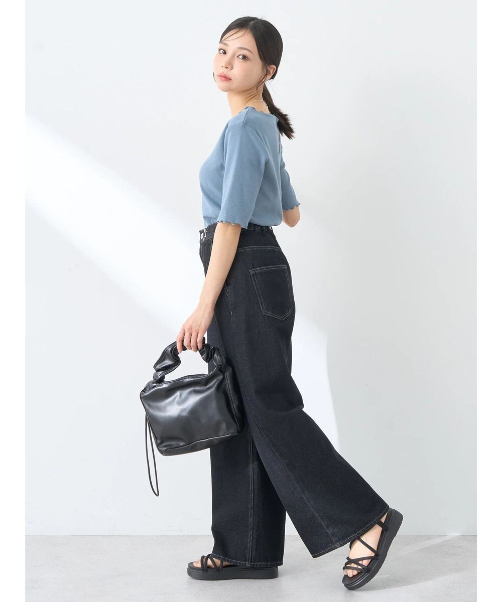 earth music&ecology メロ－リブプルオーバー 