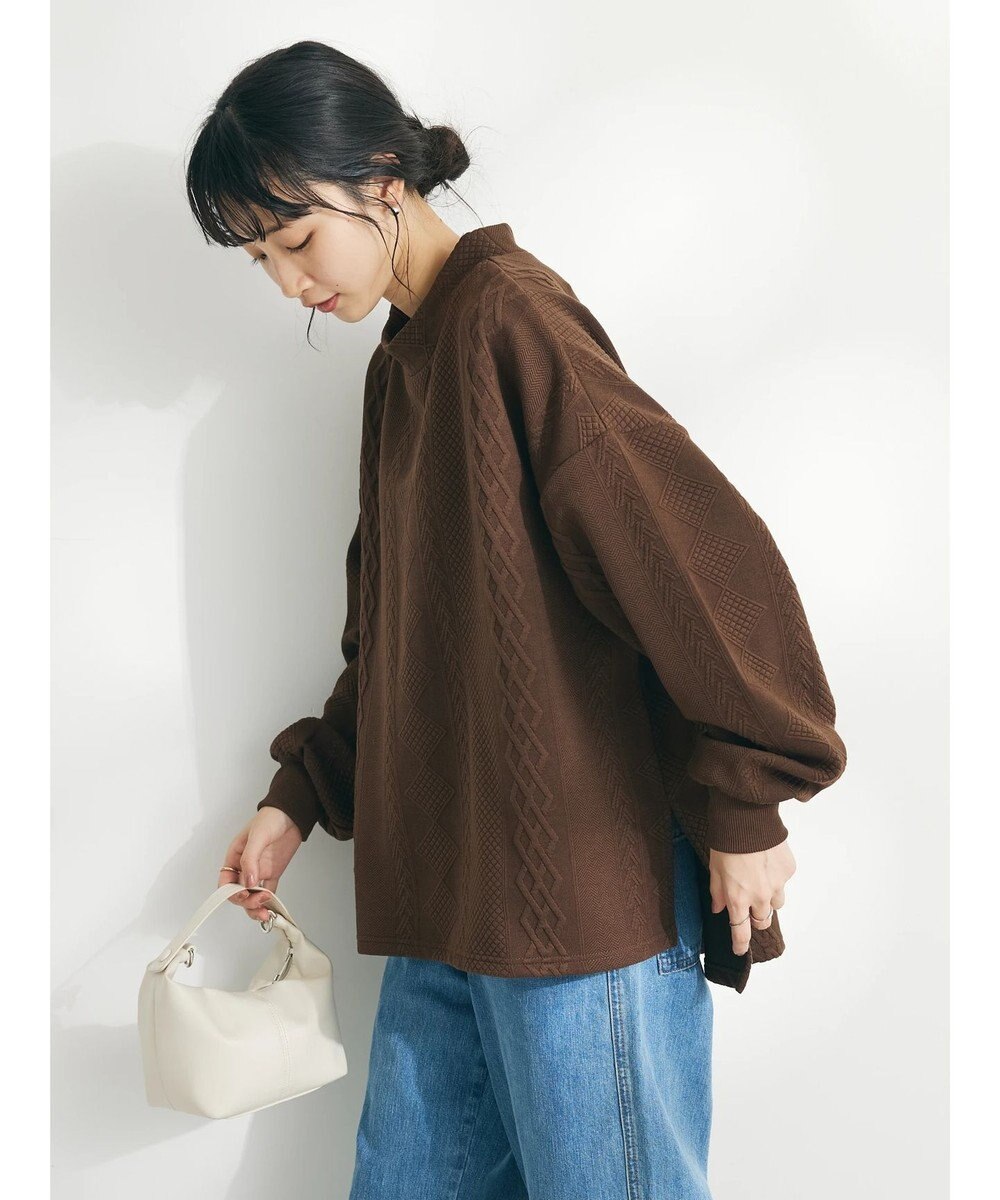 CRAFT STANDARD BOUTIQUE JQカットボリュームスリーブMOCプルオーバー1 