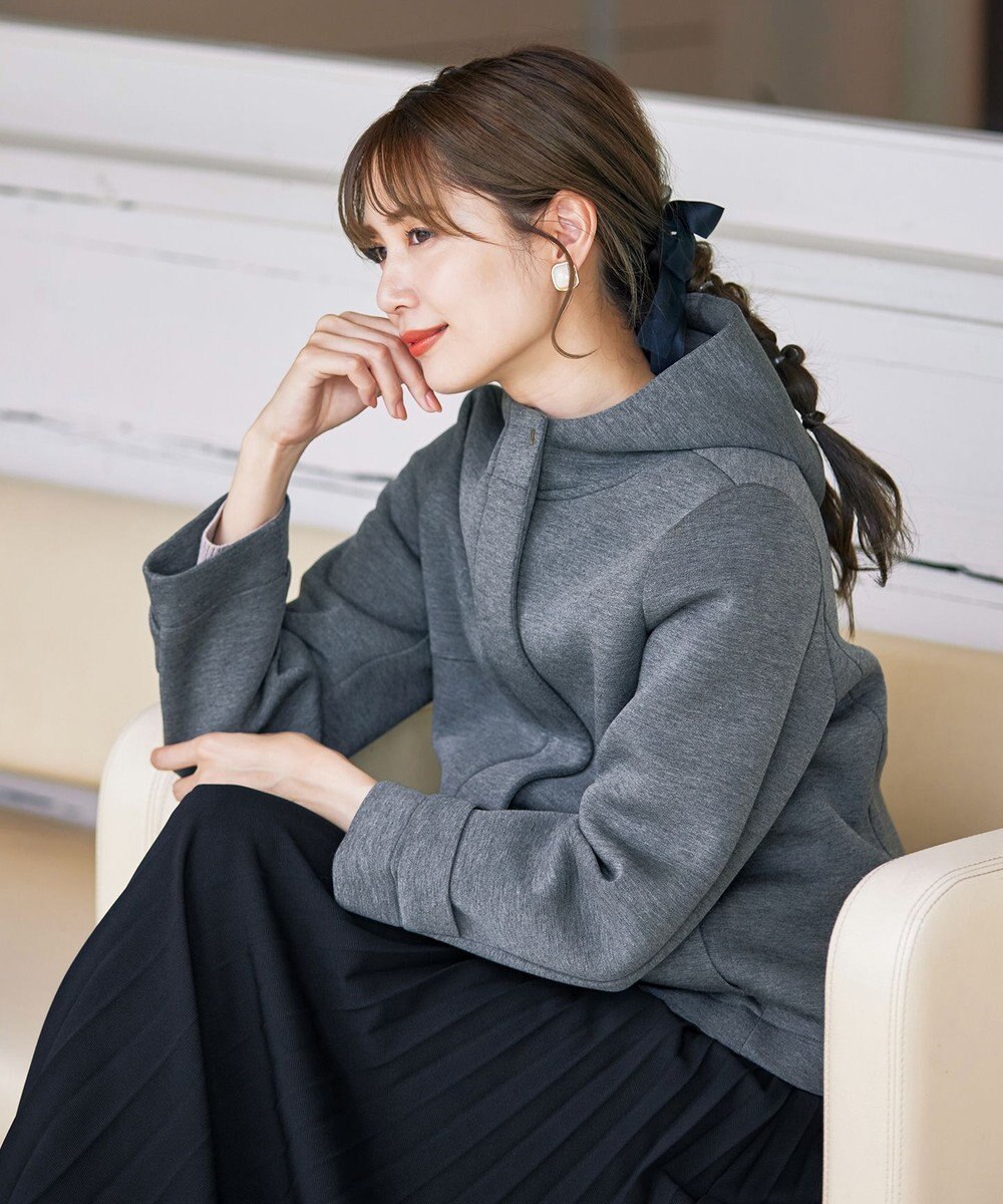 Tiaclasse ショートパーカーコート 