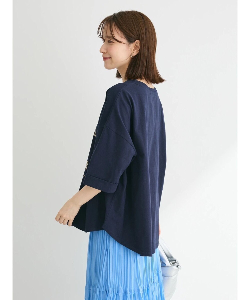 Green Parks インド綿 BIGサイズブロックロゴ半袖プルオーバー 