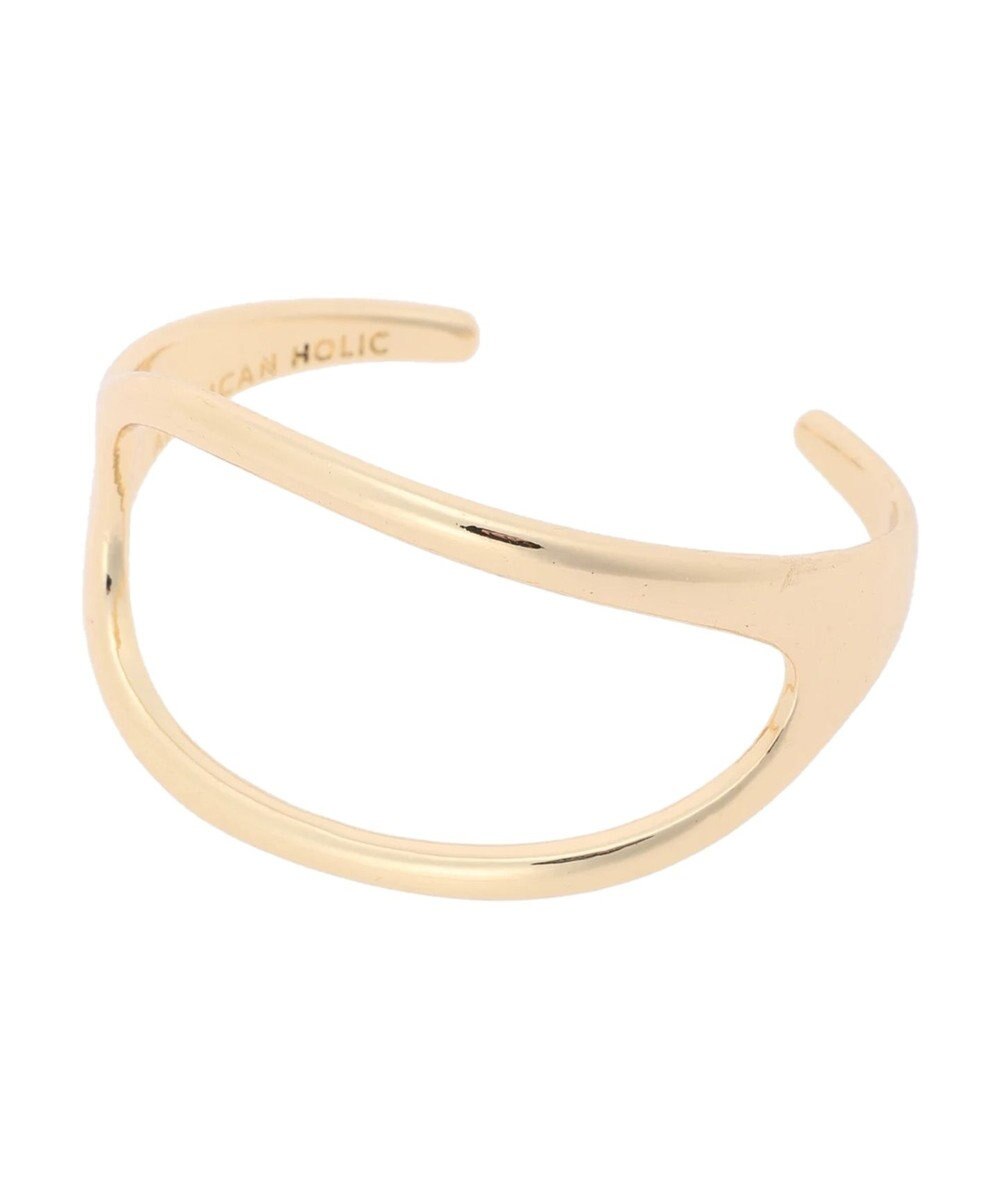 AMERICAN HOLIC 変形ラウンドバングル 