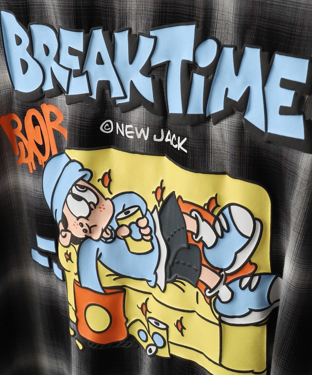 WEGO 【ユニセックス着用アイテム/綿100%/MLサイズ展開】別注NEW　JACKオンブレチェックシャツ（S） 