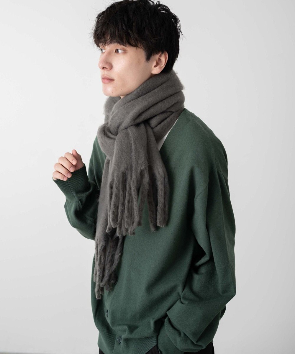 WEGO 【ユニセックス着用ITEM】ワイドフリンジストール 