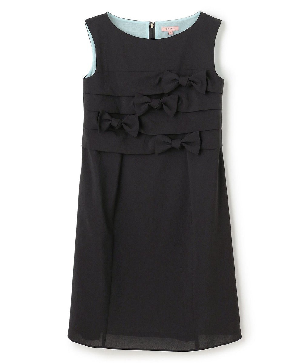 TOCCA 【洗える・消臭・吸水速乾・接触冷感・UVケア】RIBBON KNOT DRESS ドレス 