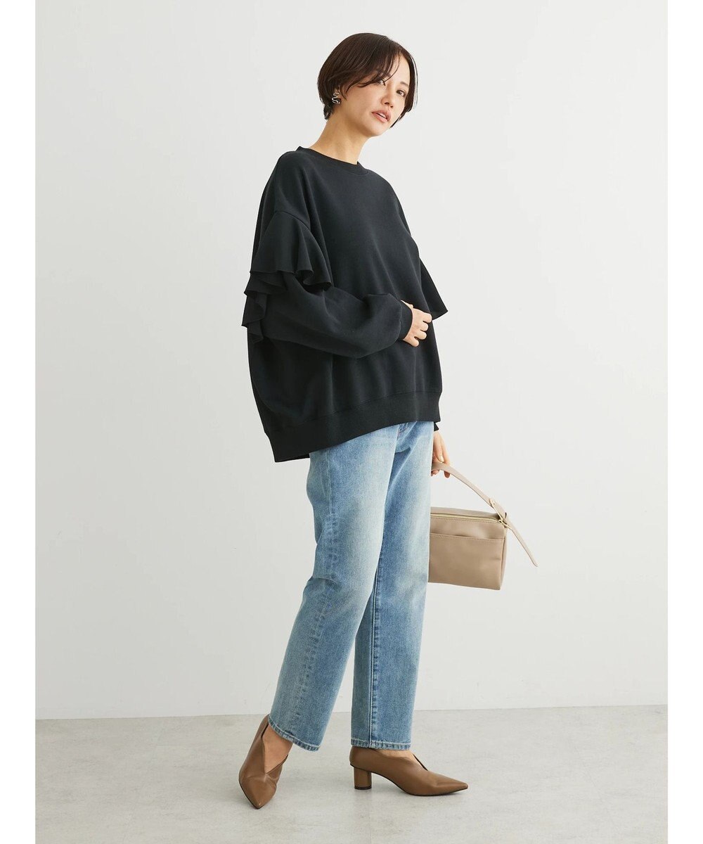 Green Parks ・ＳＵＧＡＲ　ＳＰＯＯＮ　ラッフルショルダースウェット 