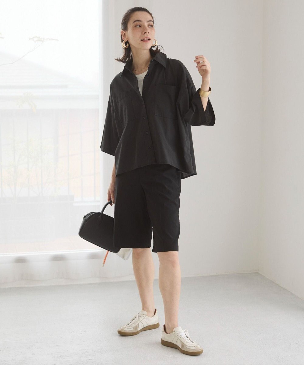 WEGO 【ANGIE VINTAGE】キャンブリックボイルオーバー半袖シャツ 