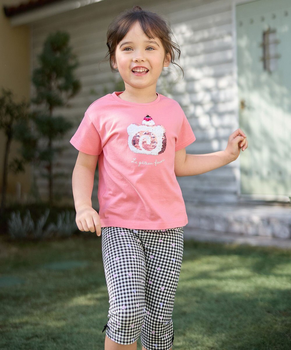 ANY KIDS ミラクルスパンコールTシャツ 