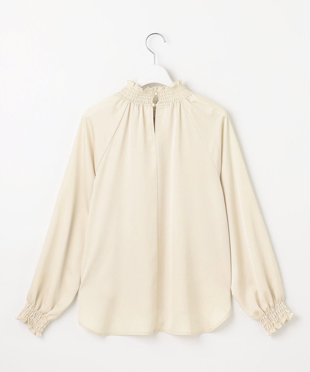 Feroux 【WEB一部店舗限定】スタンドネック ブラウス 