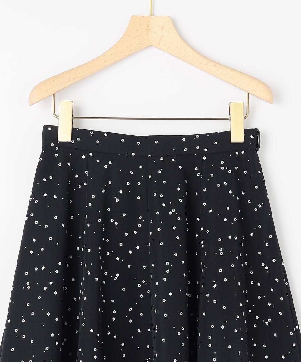 組曲 S フラワースパンコールプリント スカート 
