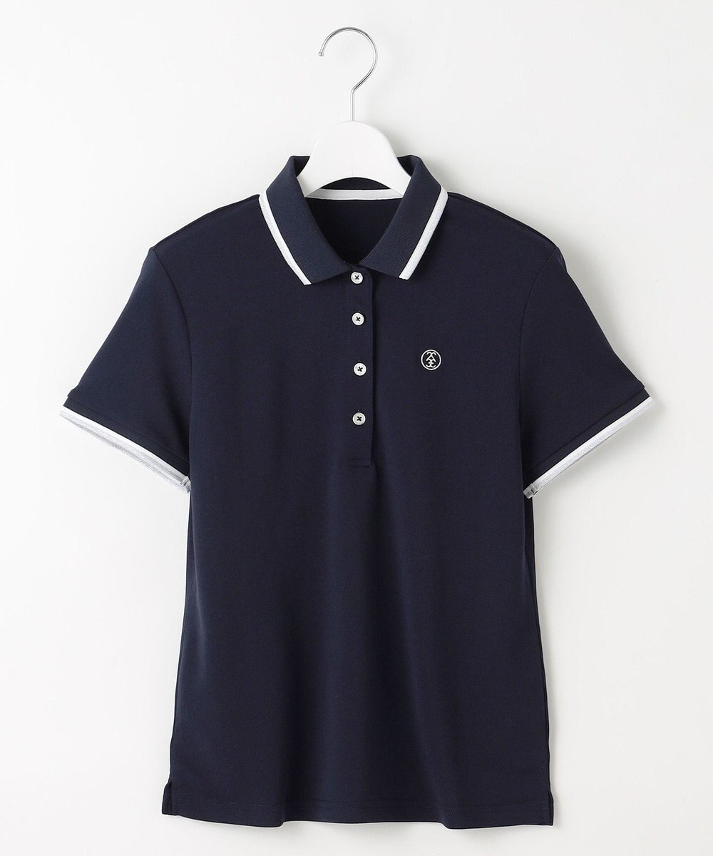 23区GOLF 【WOMEN】シンプルカノコポロシャツ 
