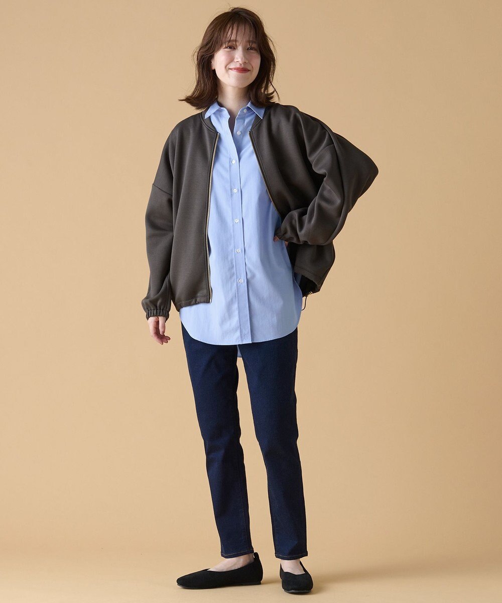 ANY 【洗濯機可】ダンボールジップブルゾン 