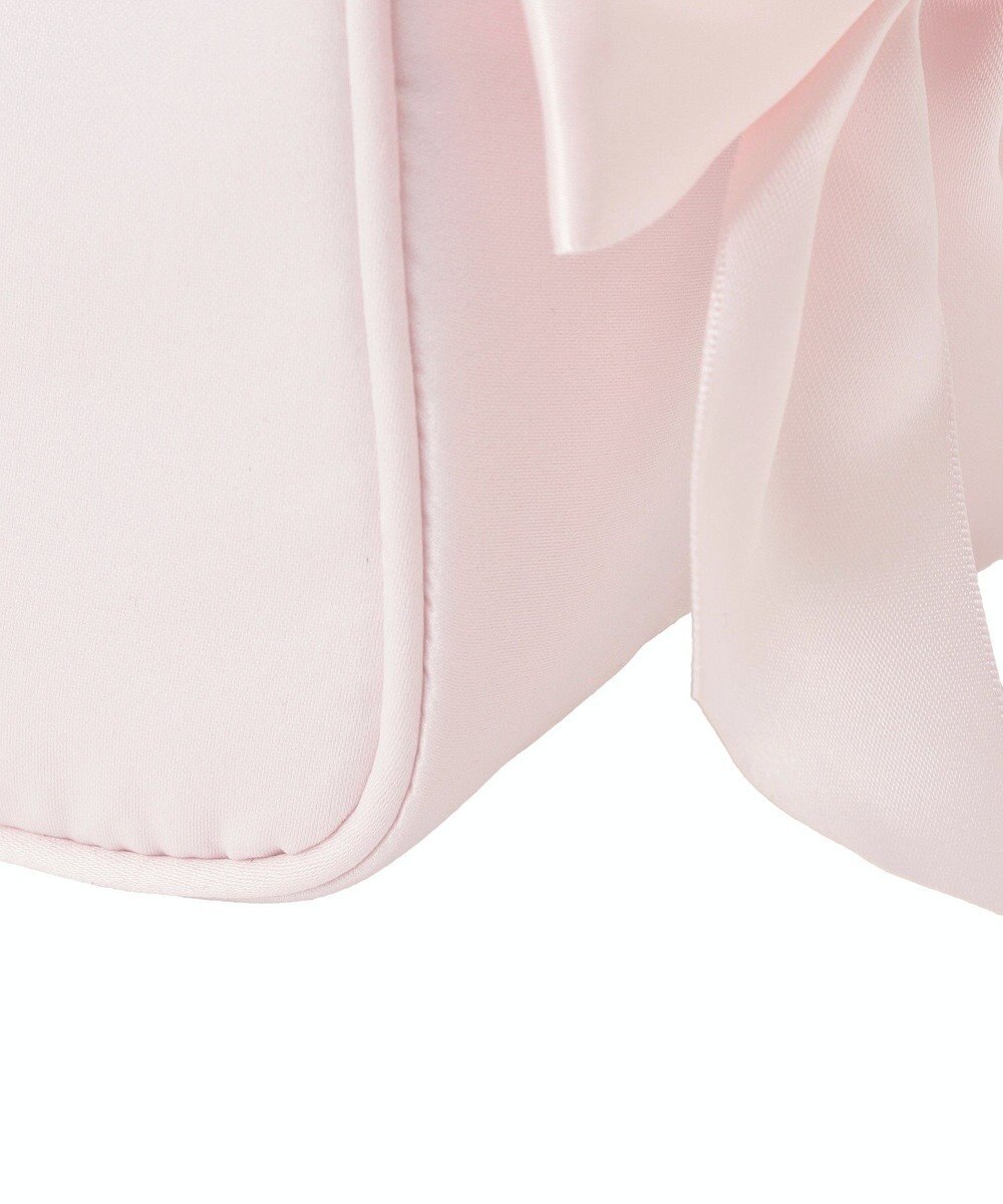 Maison de FLEUR 【保冷機能付き】サテンサイドリボン保冷バッグ 