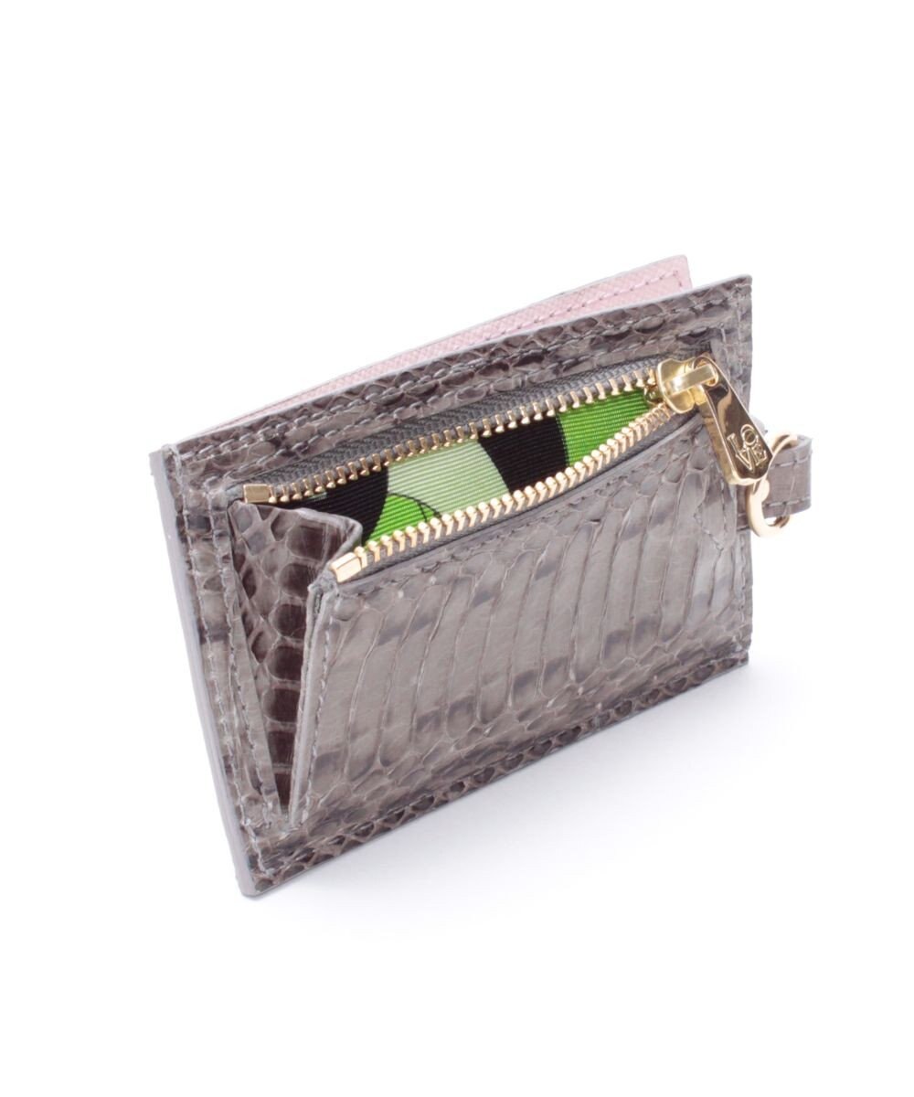 スネークレザー マルチカードケース A D M J ファッション通販 公式通販 オンワード クローゼット